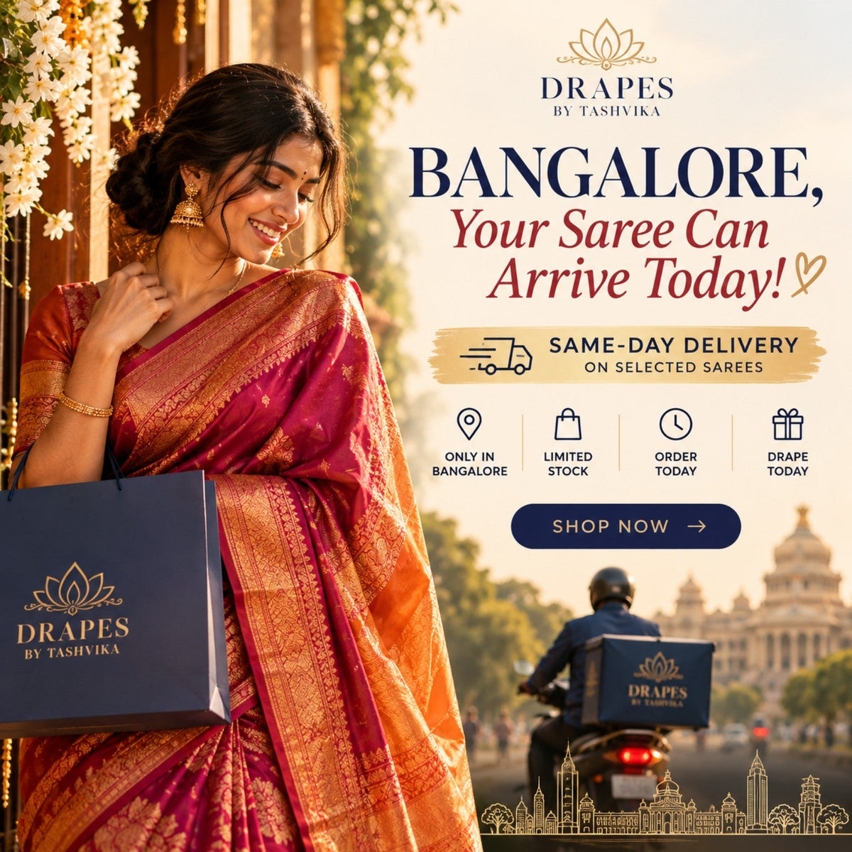 Bangalore Same Day Saree Edit