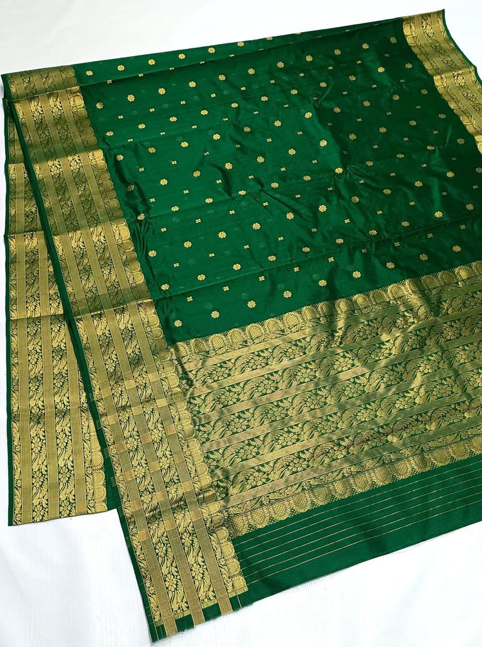 Anushka Sharma Inspired Chanderi Handloom Katan Silk Saree