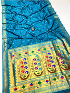 Ashavali light blue saree