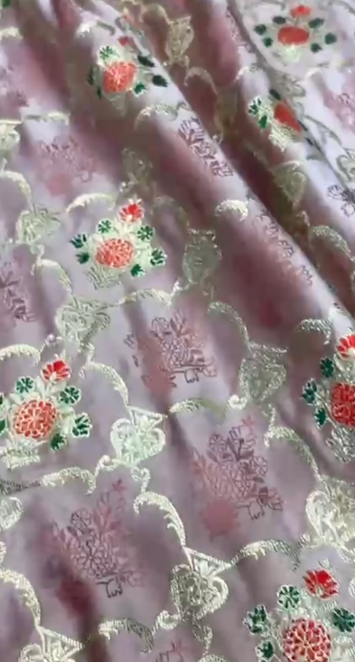 Banarasi Mashru Soft Silk Saree DBT38