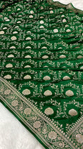 Sunehri Banarasi Mashru Soft Silk Saree