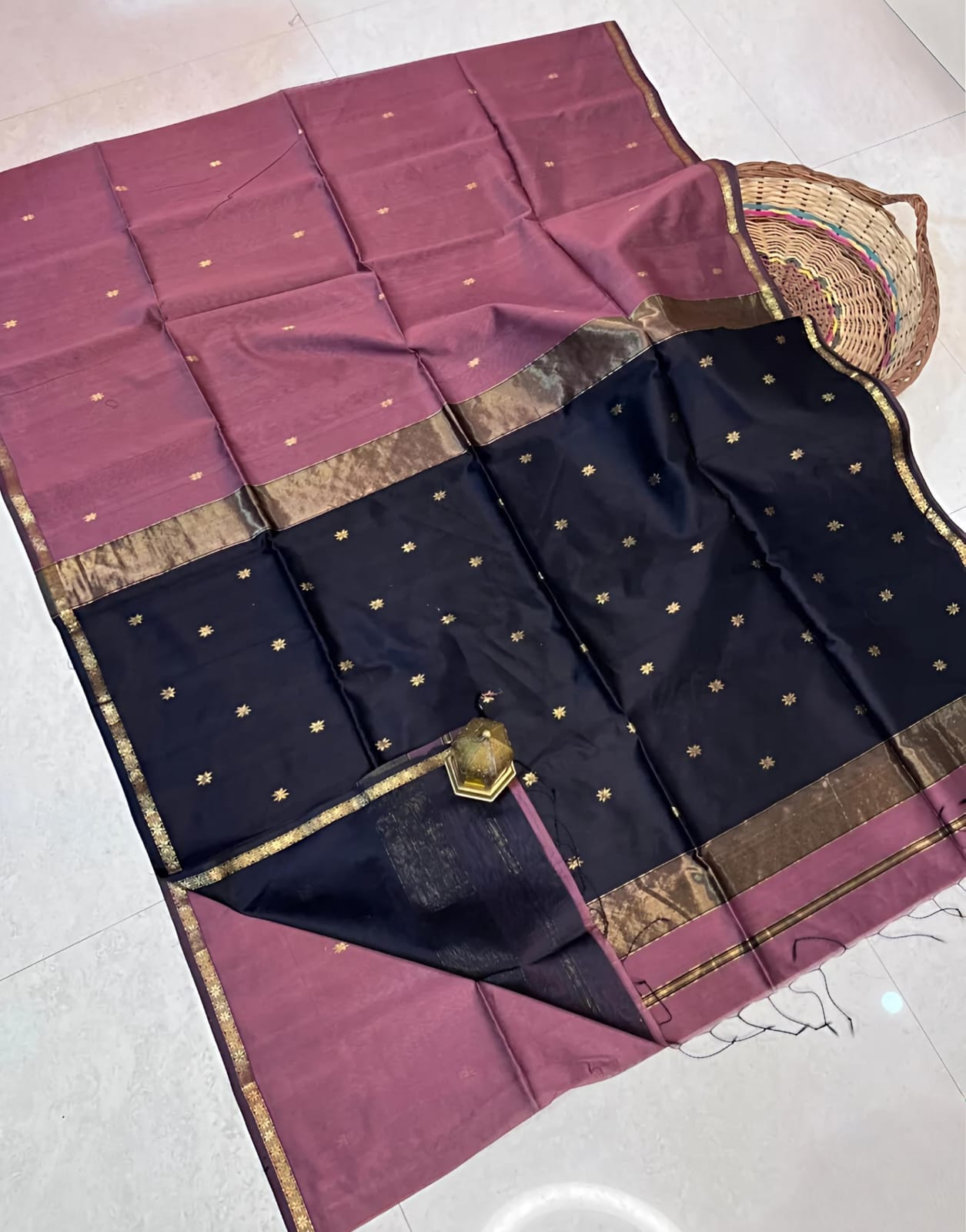 Maheswari Silk Cotton Saree DBT41