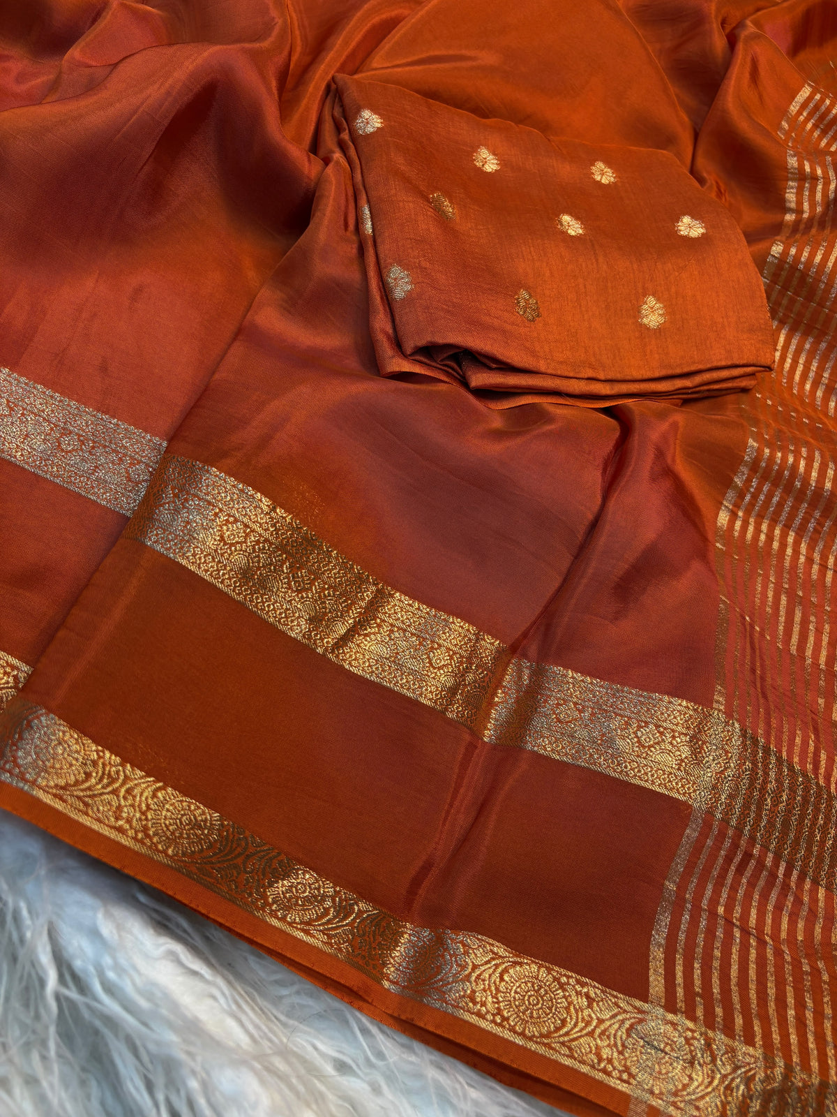 Viscose Russian Saree