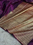 Pankhuri Banarasi Mashru Soft Silk Saree