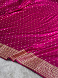 Pankhuri Banarasi Mashru Soft Silk Saree