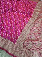 Indulekha Banarasi Mashru Katan Soft Silk Saree