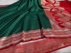 neelakshi green and red  