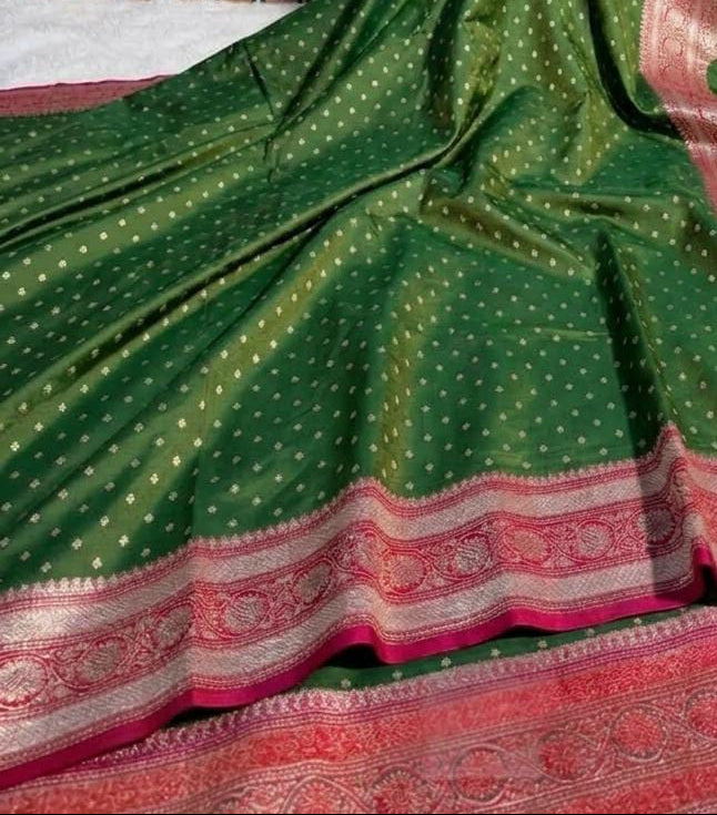 neelakshi light green and pink