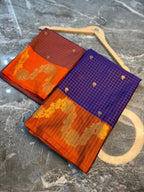 Fancy Soft Checks  Saree