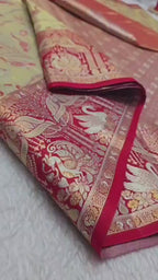 semi kanchi saree