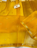 Semi Kora Organza Saree