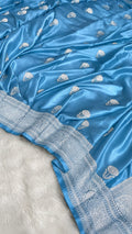 Suvancala Banarasi Mashru Soft Silk Saree