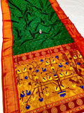 swan green paithani 1